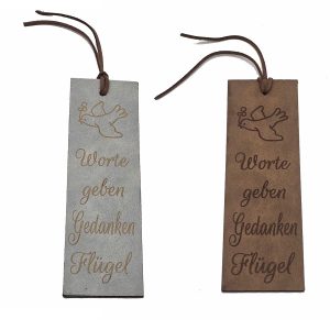 Lesezeichen " Worte"