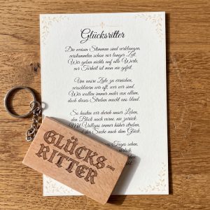 Glücksritter Schlüsselanhänger