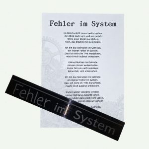 Fehler im Sythem das Statement für den Schreibtisch